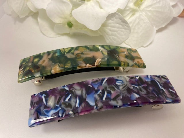 Mid size Premium Acetate Hair barrette