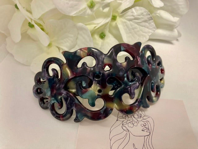 Beautiful Filigree hair barrette