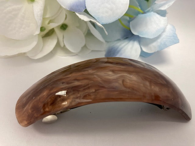 Large sized curved Hair barrette