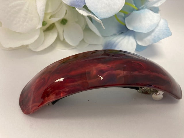 Large sized curved Hair barrette