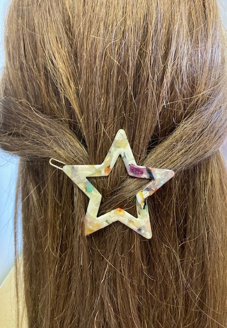 Beautiful Star Hair slide in Premium Acetate