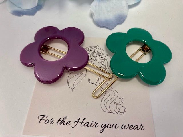 Beautiful 2 pack  hair slides