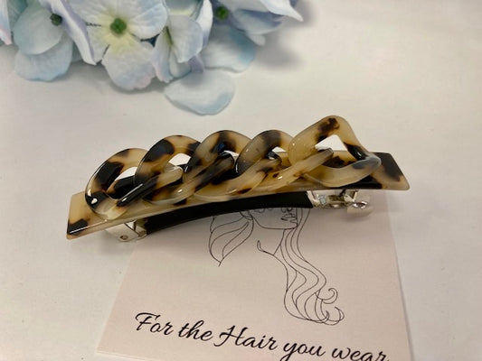 Mid size Premium Acetate Hair barrette