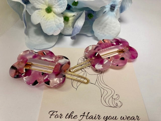 2 Pack small Hair slides