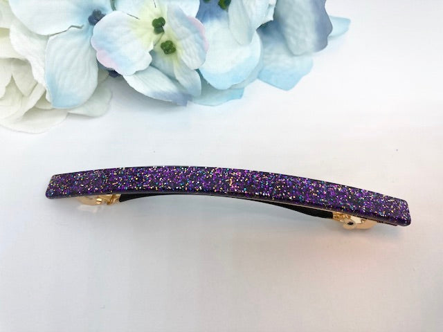 Slim Hair barrettes in premium Acetate